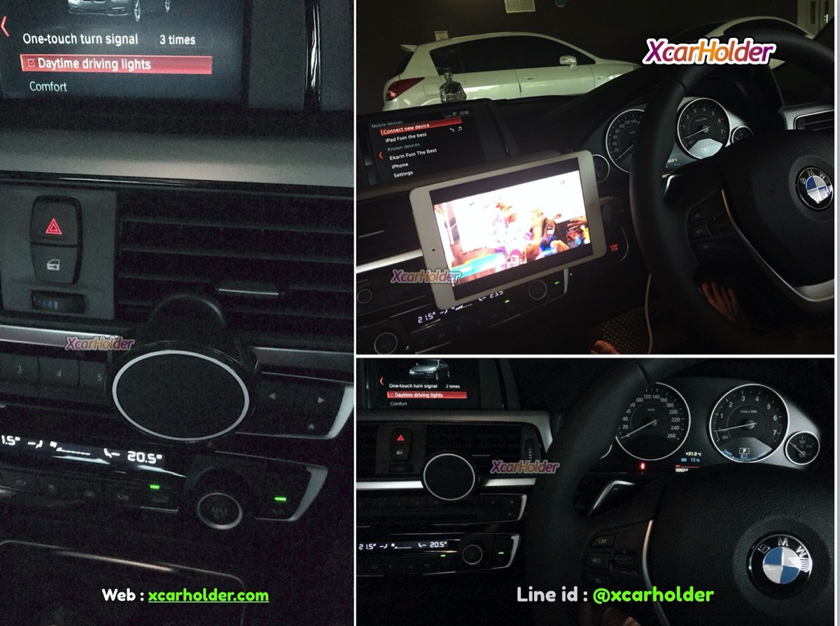 ที่ติดไอแพดมินิในรถ bmw series3 f30