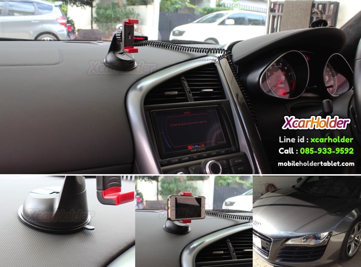 ที่วางมือถือในรถ ซิลิโคนใหญ่ audi R8